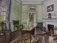 Vintage Postcard Mount Vernon VA Martha Washington's Sitting Room 26530 picture