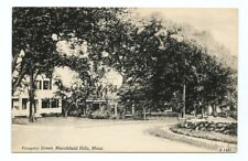 Marshfield Hills MA Postcard Massachusetts Prospect Street picture