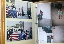 Vtg Photo Album 2000s African American Kids Family Fun + Funeral 150+ PHOTOS picture