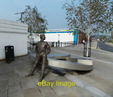 Photo 6x4 Standing sculpture in Cheapside Bridgend by David Annan c2014 picture