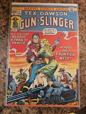Tex Dawson, Gun-Slinger #1 Marvel Comics 1973 Steranko cover Bronze Age Western  picture