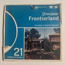 RARE Sawyer's Disneyland FRONTIERLAND Experimental Swing Out Packet A1761 2 & 3 picture