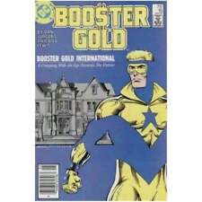 Booster Gold #16 Newsstand - 1986 series DC comics Fine [g  picture