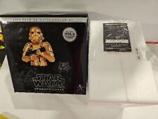 Star Wars STORMTROOPER Gold Mini Bust w/ Mouse Droid 2014 Guild Exc GENTLE GIANT picture