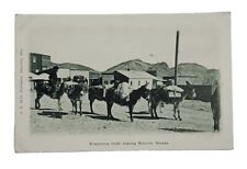 1908 A.E. Holt RPPC: Prospect Outfit Leaving Rhyolite, NV- Real Photo Postcard picture