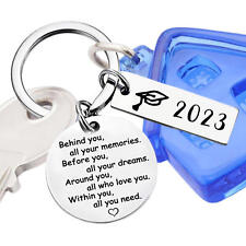 1-5 Pack College Gift Keychain 2023 Graduation Gifts For High School Refined picture