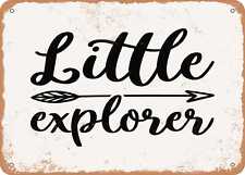 Metal Sign - Little Explorer - Vintage Look Sign picture