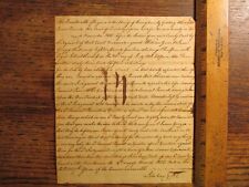  Antique Ephemera 1804 Henry County VA Legal Document PANNILL v GAVIN & GRIGGS picture
