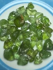 100 CTS AMAZING NATURAL PERIDOT CRYSTALS LOT FROM KOHISTAN PAKISTAN(F) picture