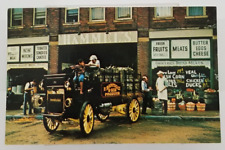 1912 Advertising F Bartucci & Son Produce Truck Postcard picture