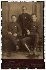 1890's Canadian Salvation Army Officers Vintage Cabinet Photo by Cook Toronto ON picture