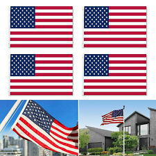 4PCS 4x6 FT~ USA Flag ~with Grommets ~US American Flag ~United States of America picture