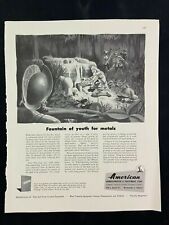 American Wheelabrator Magazine Ad 10.75 x 13.75 Emerson Radio Quincy Compressor picture