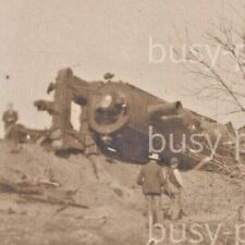 Vintage 1910 RPPC Minneapolis And St Louis M&SL Railroad Train Wreck Postcard picture