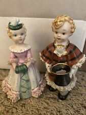 Rare Vintage Camille Naudot Boy & Girl Figurines  picture