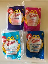 McDonald's 1999 Barbie Happy Meal Toys Complete Set Of 4 NIP picture