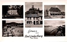 Gruss aus Bad Godesberg Bonn Germany Greetings 1950s RPPC Postcard Unused Photo picture