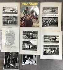  Willie Shoemaker Signed, Santa Anita & Hollywood Park Track Photos Horse Racing picture