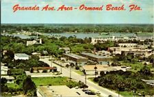 1960'S. GRANADA AVE. AREA. ORMOND BEACH, FL.  POSTCARD. EP24 picture