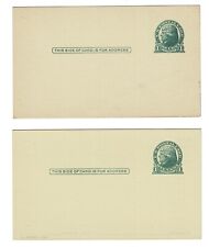 UX 27  postal card, advertising Miss Utility Company, & salesman order card picture