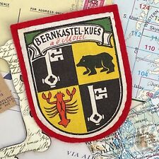 Vintage Patch Bernkastel-Kues Mosel Rhineland-Palatinate Germany Cloth Badge picture