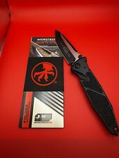 Microtech - Socom Elite Manual - 161-1T - M390 Tanto / Two Tone Black - NEW picture