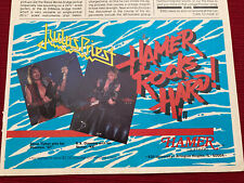 Kk Downing of Judas Priest for Hamer Guitars 1984 Ad - Great To Frame picture