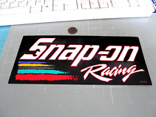 SNAP-ON RACING Sticker / Decal   ORIGINAL OLD STOCK picture