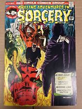 1973 Red Circle Comics | Sorcery #3 Missing Link Dr. Burris Gray Morrow VF picture