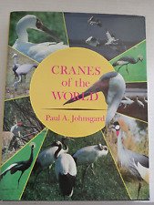 Cranes of the World Ornithology Birdwatching Vintage 1983 picture