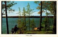 Cross Lake, SCHALOW, California, Minnesota, Pine River, Norway Lake, Postcard picture