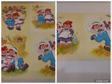 Vintage Lot of 1973 Bobbs Merrill Co. Raggedy Ann and Andy 8X10 Prints Set of 6 picture