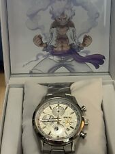 NEW SEIKO ONE PIECE Monkey D. Luffy Gear 5 Edition Watch Japan Rare Size L picture