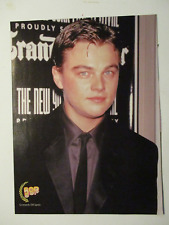 LEONARDO DICAPRIO BEVERLEY MITCHEL PIN UP BOP TEEN MAGAZINE CLIPPING PICTURE F23 picture