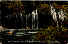 Vintage C. 1910 Mossbrae Falls Shasta Springs California CA Postcard picture