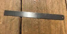 VINTAGE RARE HOCKLEY ABBEY 12 “ No 1731 STEEL RULE RULER ENGINEERS OLD TOOLS picture