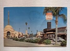 Postcard Westwood Village With Coca-Cola Sign, BoA, Los Angeles, Cars Vintage picture