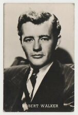 Robert Walker 1940s-1950s Belgian Gum Film Stars Real Photo Trading Card picture