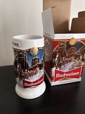Budweiser 2020 Clydesdale Stein Brewery Lights 41st Edition Ceramic Beer Mug picture