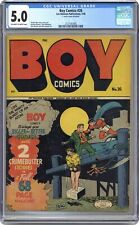 Boy Comics #26 CGC 5.0 1946 2127167005 picture