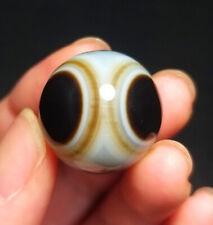 TOP 11G Natural Gobi Agate Eye Agate Sphere Ball Crystal Stone Madagascar ZZ33 picture