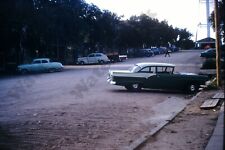 1959 Nebraska street scene classic cars 35mm slide A7i15 picture