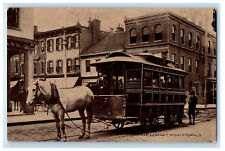 c1940's Horse Carriage as Rapid Transit Middletown Ohio OH Unposted Postcard picture