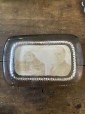 VINTAGE William McKinley Temple Music Pan American Exhibit Glass Paper Weight picture