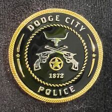 Dodge City Kansas Police Challenge Coin picture