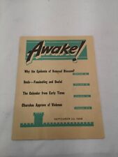Watchtower - Awake September 22, 1968 - Jehovah's Witness Magazine picture