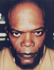 Samuel L. Jackson cool close-up portrait in brown sweater 8x10 photo picture