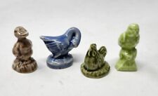 Vintage Wade Whimsies Red Rose Tea Figurines England Miniature Bird Lot Duck 4  picture