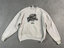 Vintage Planet Hollywood Sweatshirt Adult Extra Large White USA JERZEES 1991 Men picture