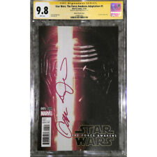 Star Wars: Force Awakens #5 photo cvr__CGC 9.8 SS__Signed by Adam Driver picture